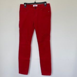 Cabi red skinny cords